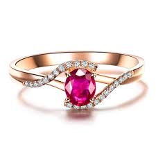 ruby gemstone engagement ring